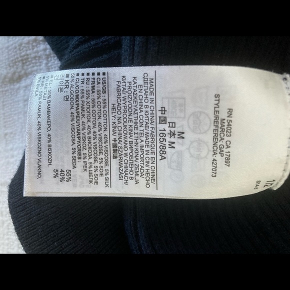 Navy blue maternity dress - Picture 4 of 4